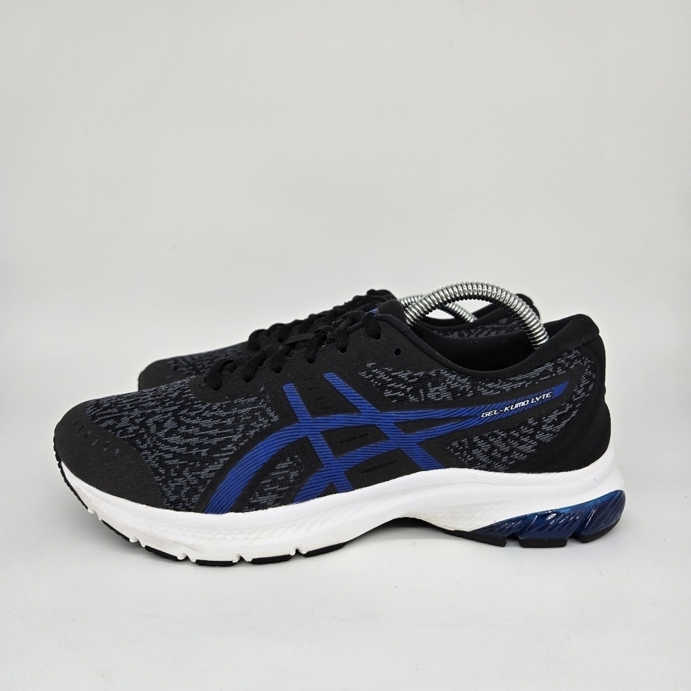 ASICS Gel Kumo Lyte Extra Wide 'Black Tuna Blue' Men's Running Shoes Size 8
